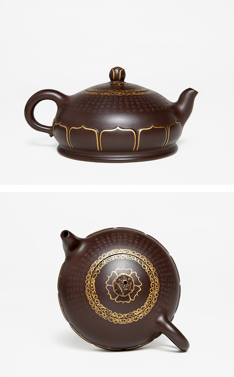 佛系紫砂壺，禪意靜心紫砂壺