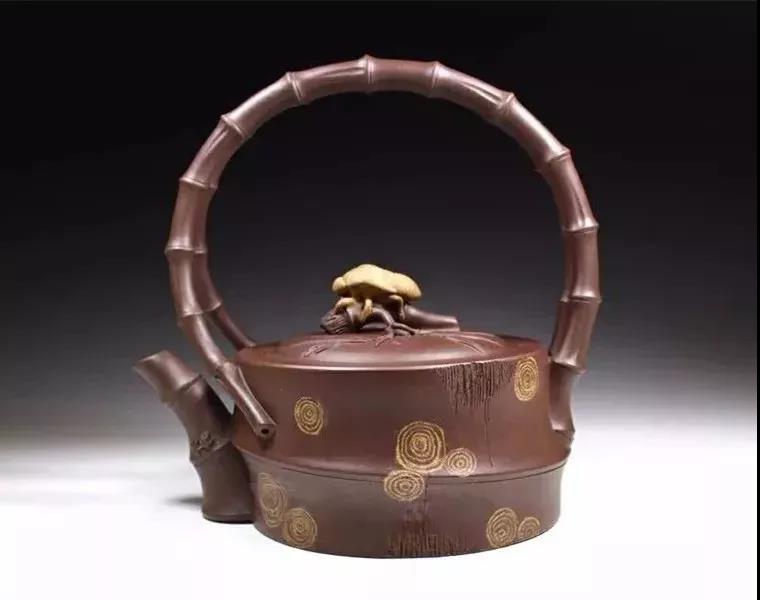 10種最美花器提梁壺，精美別致雕花紫砂壺!