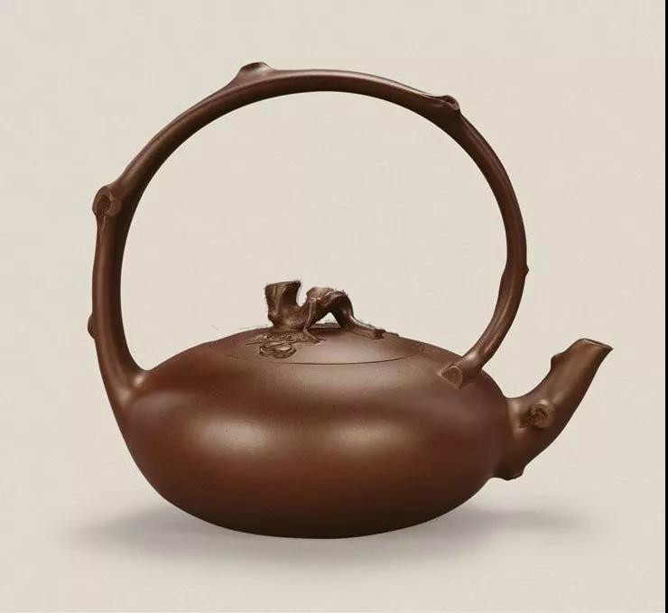 10種最美花器提梁壺，精美別致雕花紫砂壺!