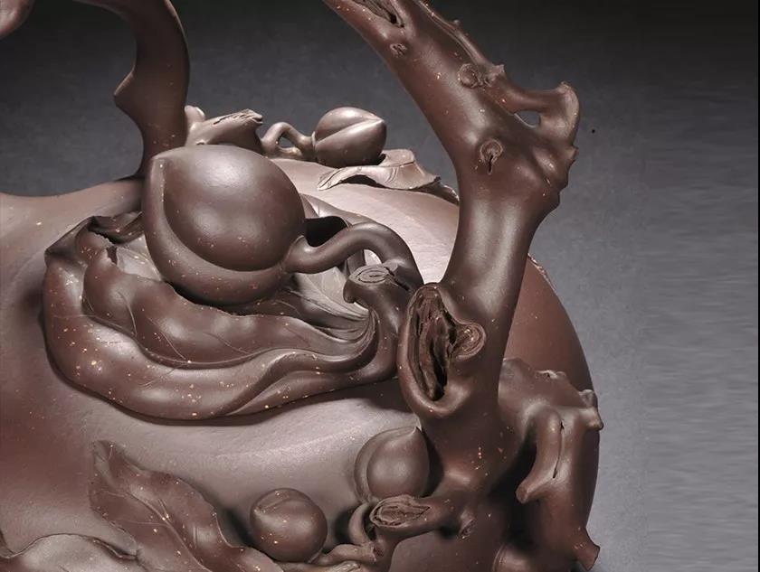 10種最美花器提梁壺，精美別致雕花紫砂壺!