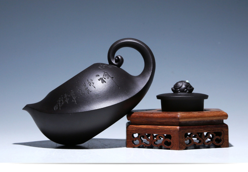創(chuàng)意別致紫砂壺，個(gè)性手工美型外觀紫砂壺