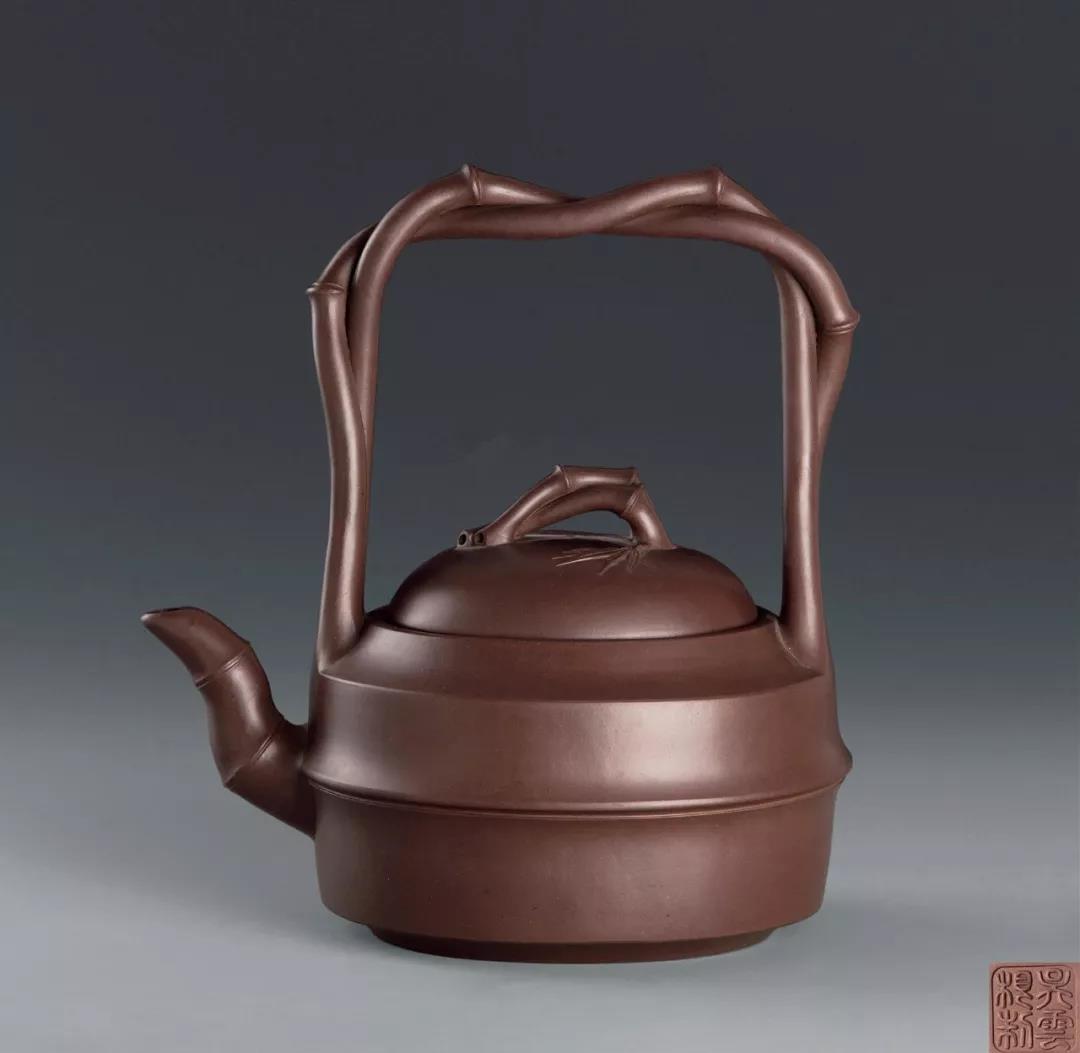 10種最美花器提梁壺，精美別致雕花紫砂壺!