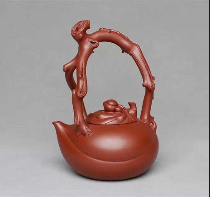 10種最美花器提梁壺，精美別致雕花紫砂壺!